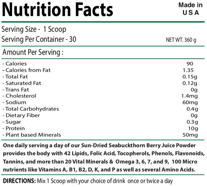 Grass-Fed Seabuck Protein | Immune & Weight Support (30 Day)